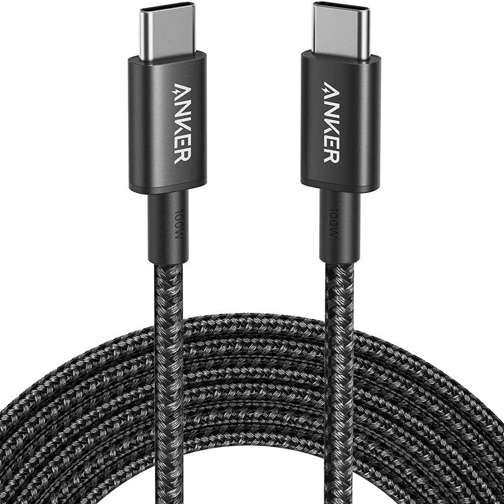 Anker New Nylon USB-C to USB-C 100W Cable (10 ft) Negros | Mexico BNU248973