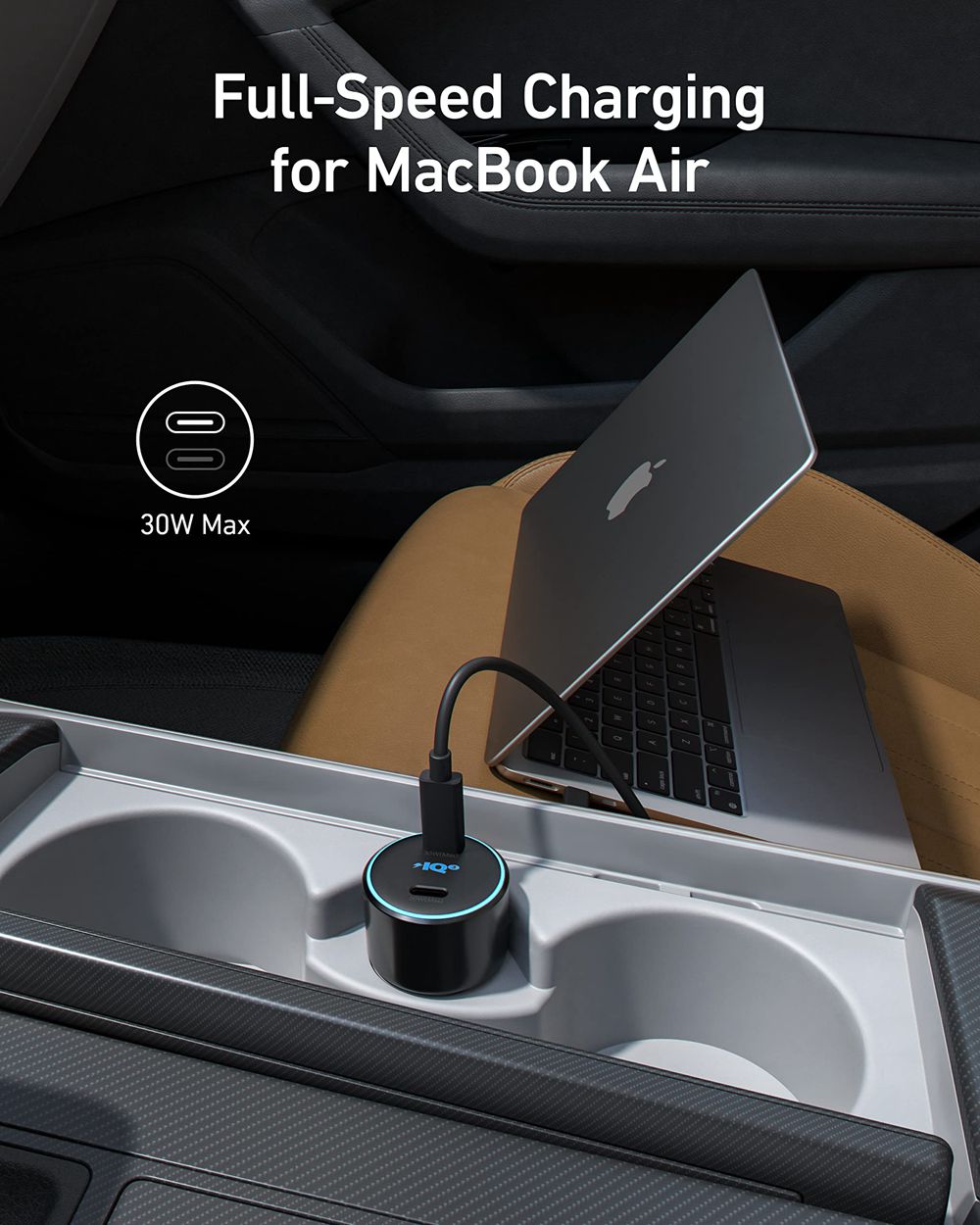 Anker PowerDrive+ III Duo USB-C Car Charger Negros | Mexico WMZ409651