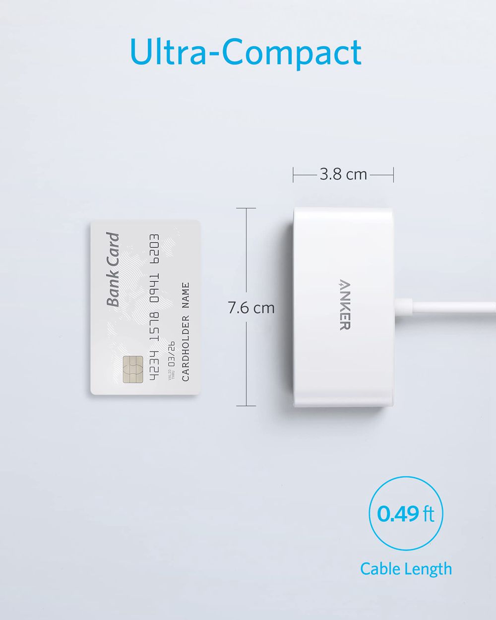 Anker PowerExpand 3-in-1 USB-C PD Hub Blancos | Mexico BKD157230