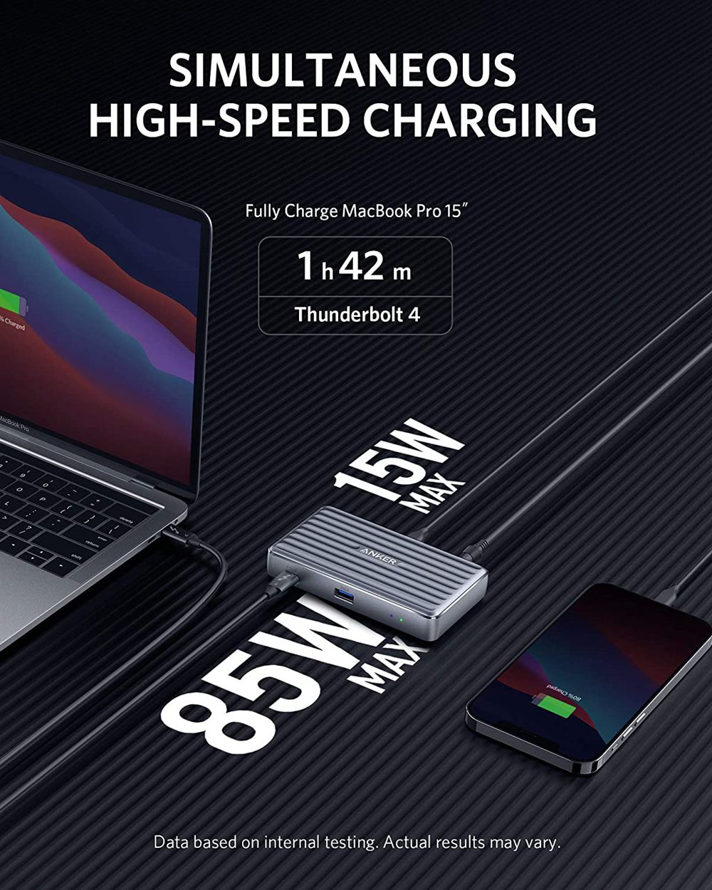 Anker PowerExpand 5-in-1 Thunderbolt 4 Mini Dock Plateados | Mexico BLH052178