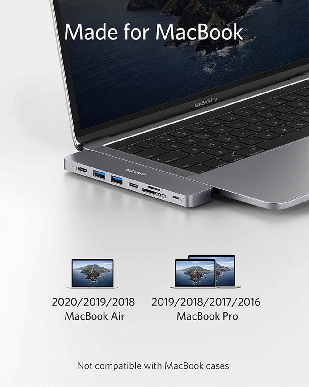 Anker PowerExpand Direct 8-in-2 USB-C PD Media Hub Plateados | Mexico DJW906278