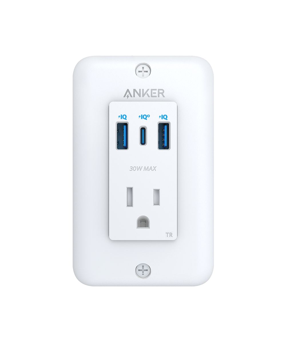 Anker PowerExtend USB-C Wall Outlet Blancos | Mexico KMU518740