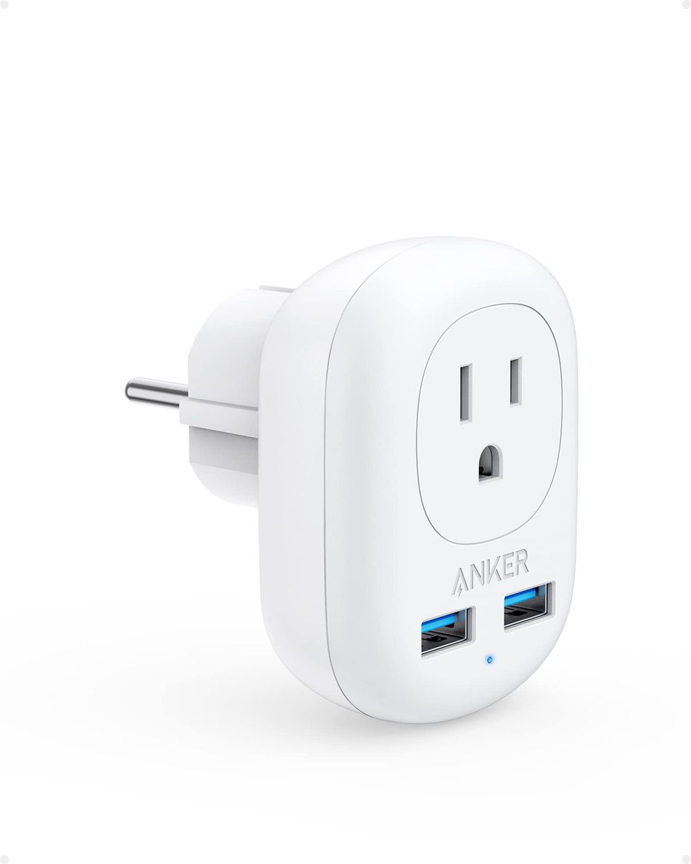 Anker PowerExtend USB Plug Blancos | Mexico QIM013759