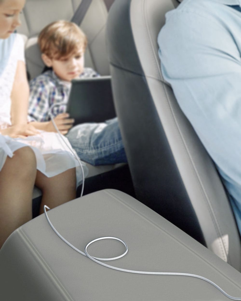 Anker Premium Nylon USB-C to USB-A Cable (2-Pack) Plateados | Mexico QMD170286