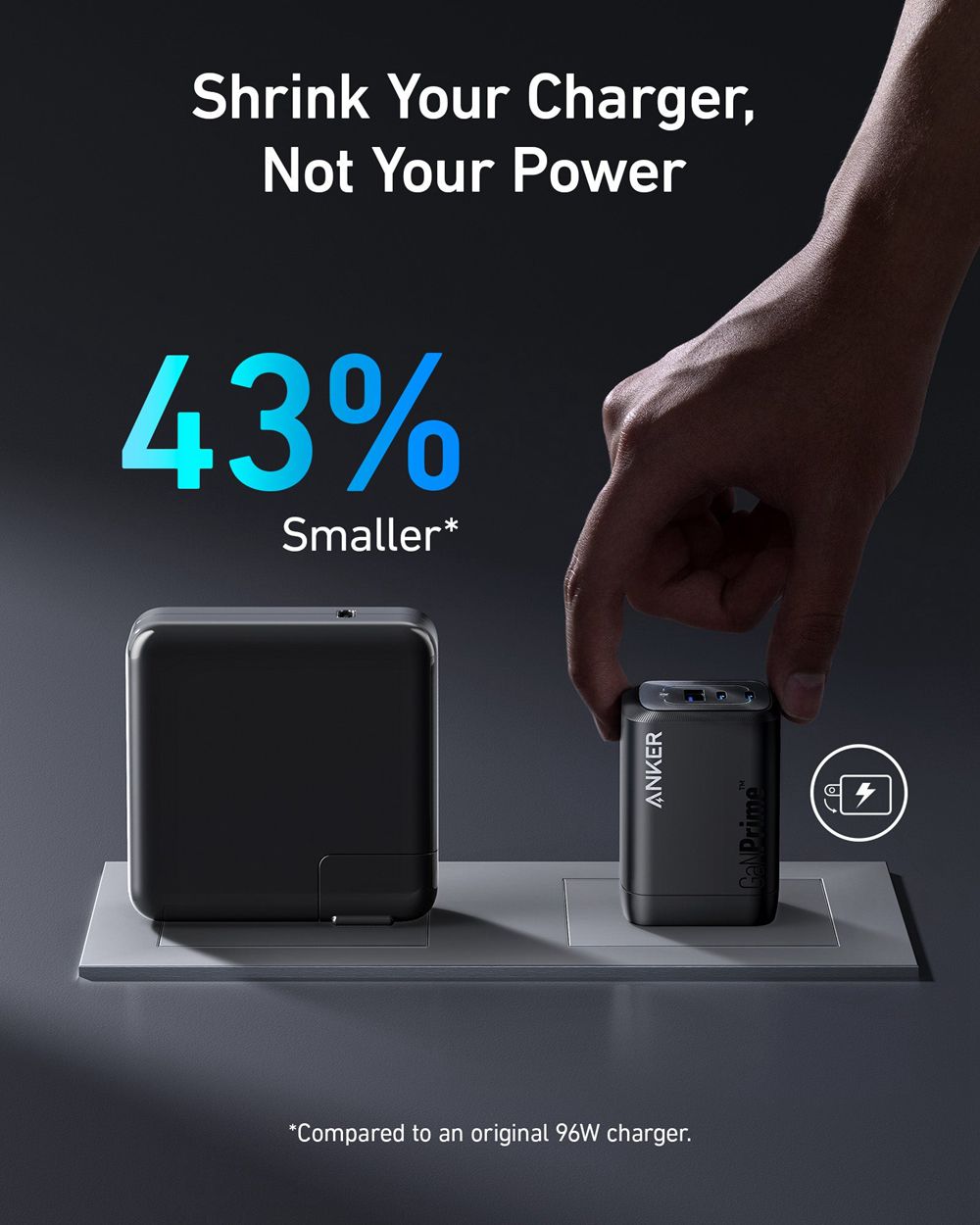 Anker Prime 100W GaN Wall Charger (3 Ports) Negros | Mexico TCB891203