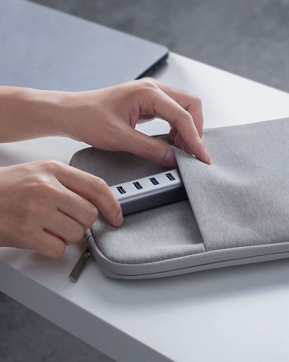 Anker USB-C to 4-Port USB 3.0 Hub Negros | Mexico HEA817509