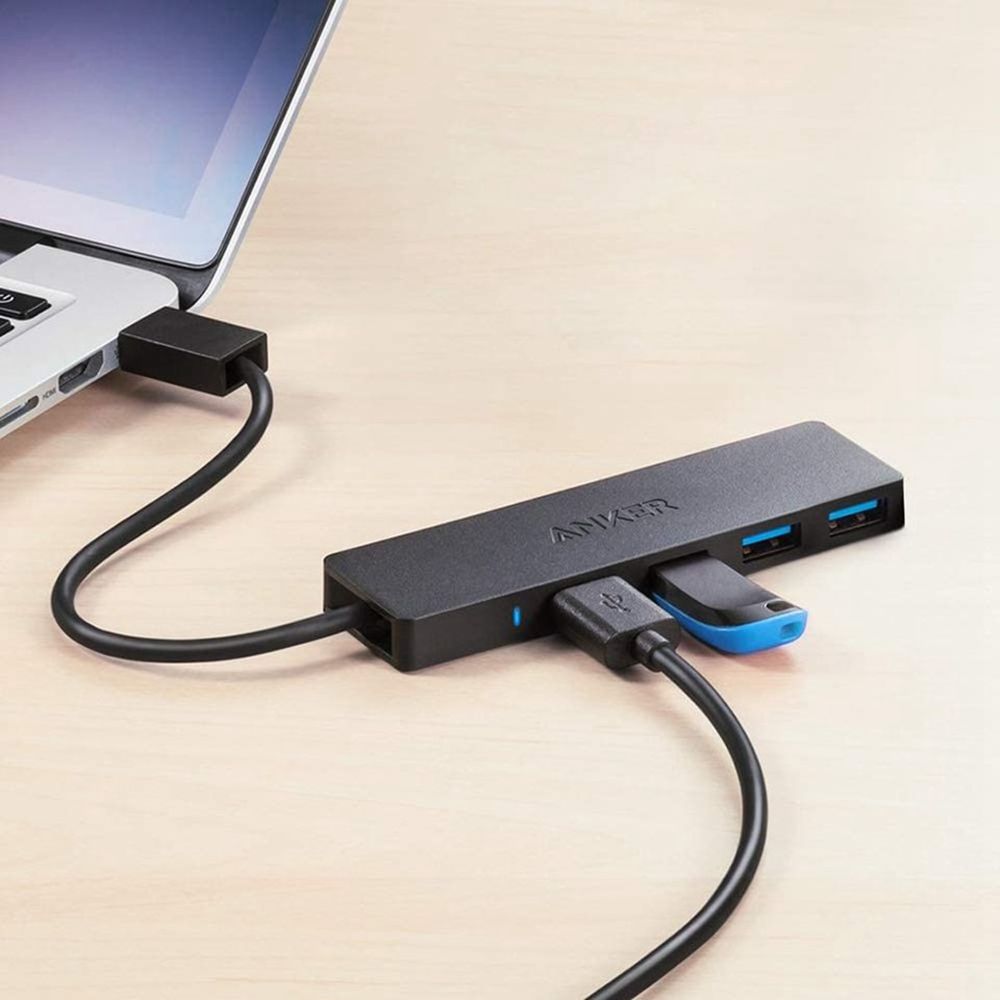 Anker Ultra Slim 4-Port USB 3.0 Data Hub Negros | Mexico FRT629805